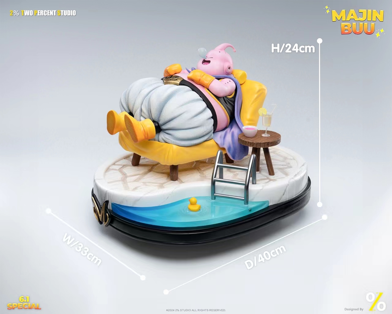 buu's shopページ Banpresto Dragon Ball Z Solid Edge Works Majin Buu 5.9-in